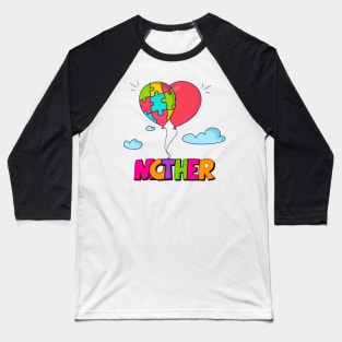 Autism Awareness Amazing Cute Funny Colorful Motivational Inspirational Gift Idea for Autistic Baseball T-Shirt